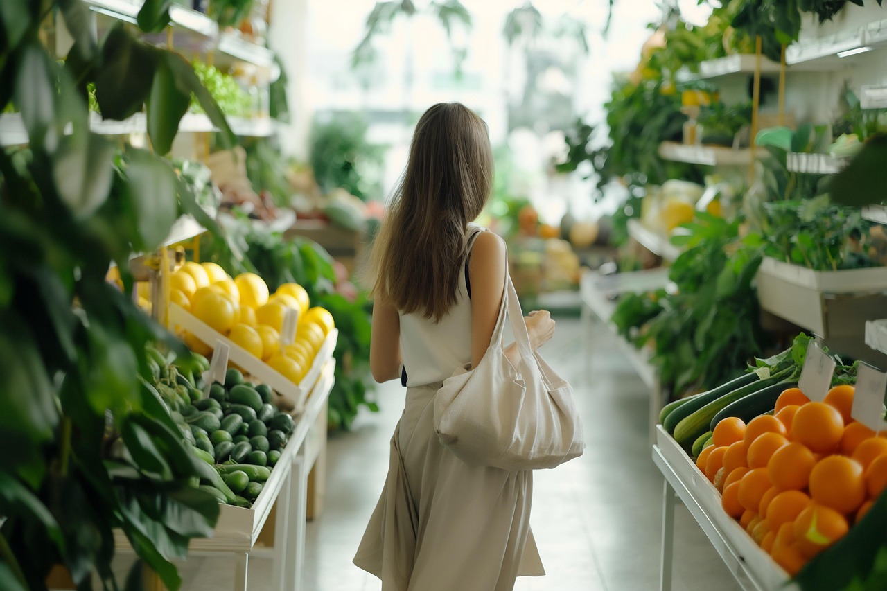 ai generated, supermarket, grocery, store, shopping, reusable bag, consumer, woman, supermarket, supermarket, supermarket, supermarket, supermarket, consumer, consumer, consumer-8601783.jpg