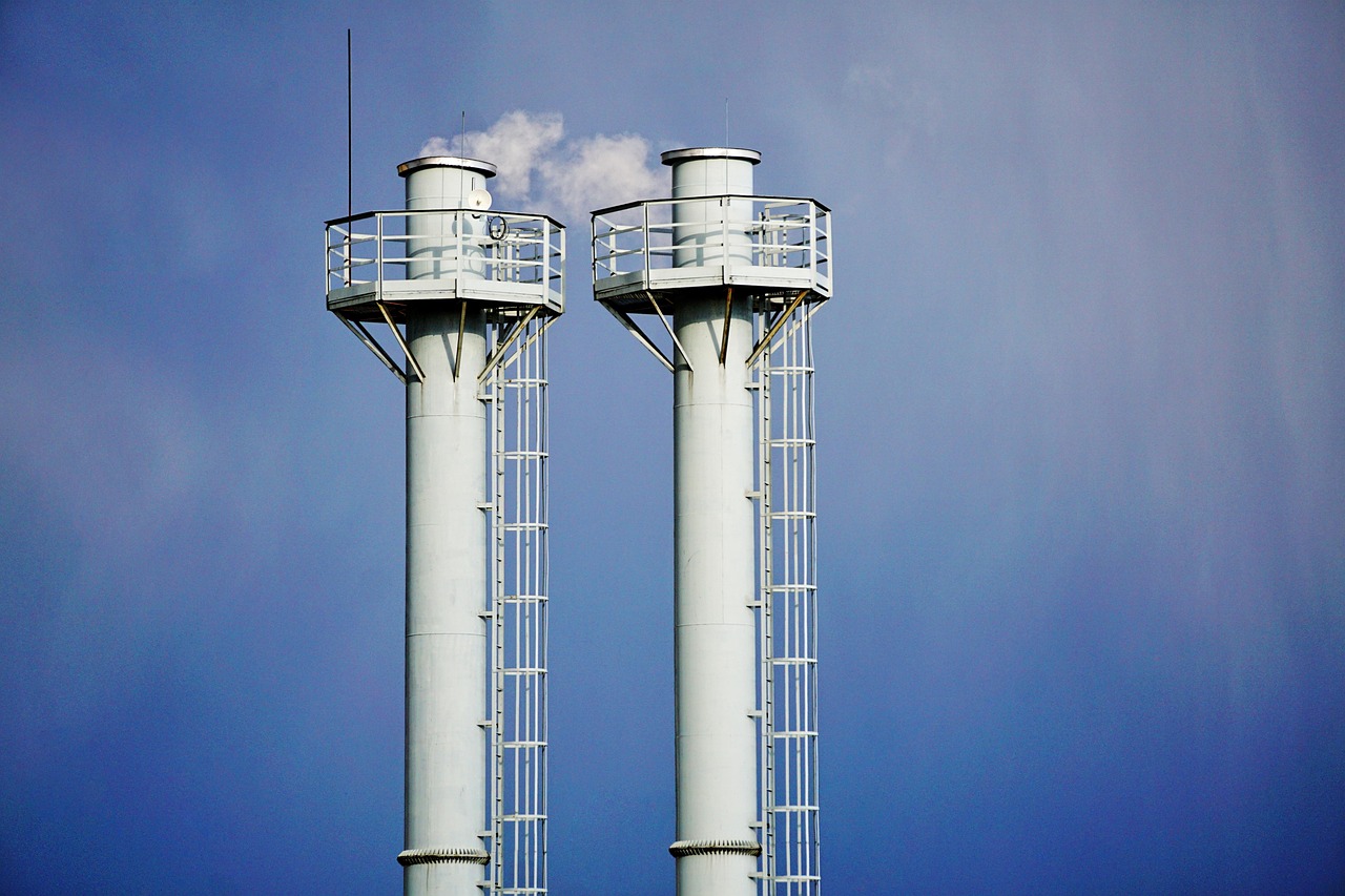 chimneys, energy, nature, heating, fuel, industrial plant, pollution, smoke, ecology, sky, boiler-6149697.jpg